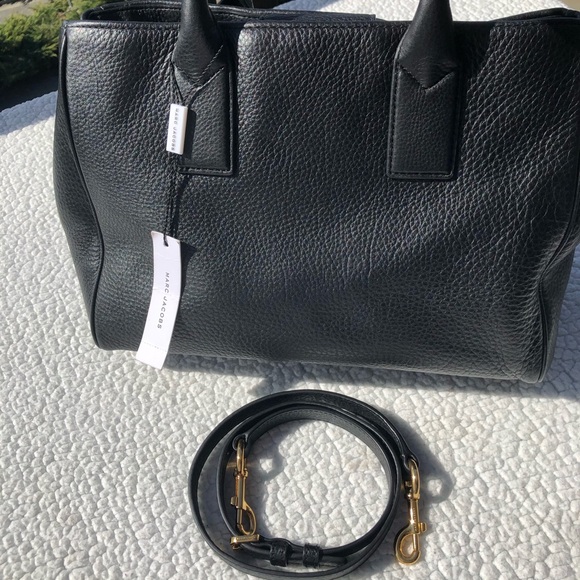 Marc Jacobs Black Leather Satchel - Picture 3 of 7